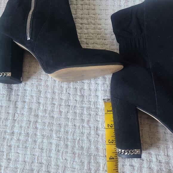 Michael Kors Dolores Bootie in Black Suede Women's Size 8.5 - Picture 8 of 16